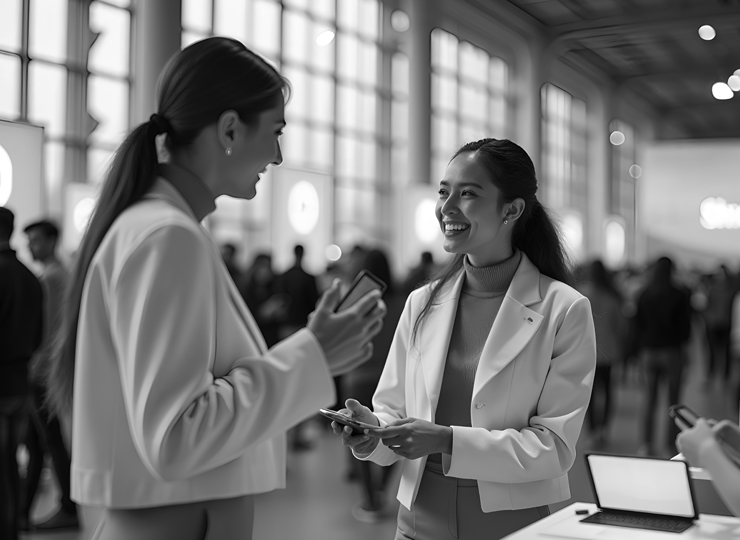 Young bearded Indian businessman shot in black and white